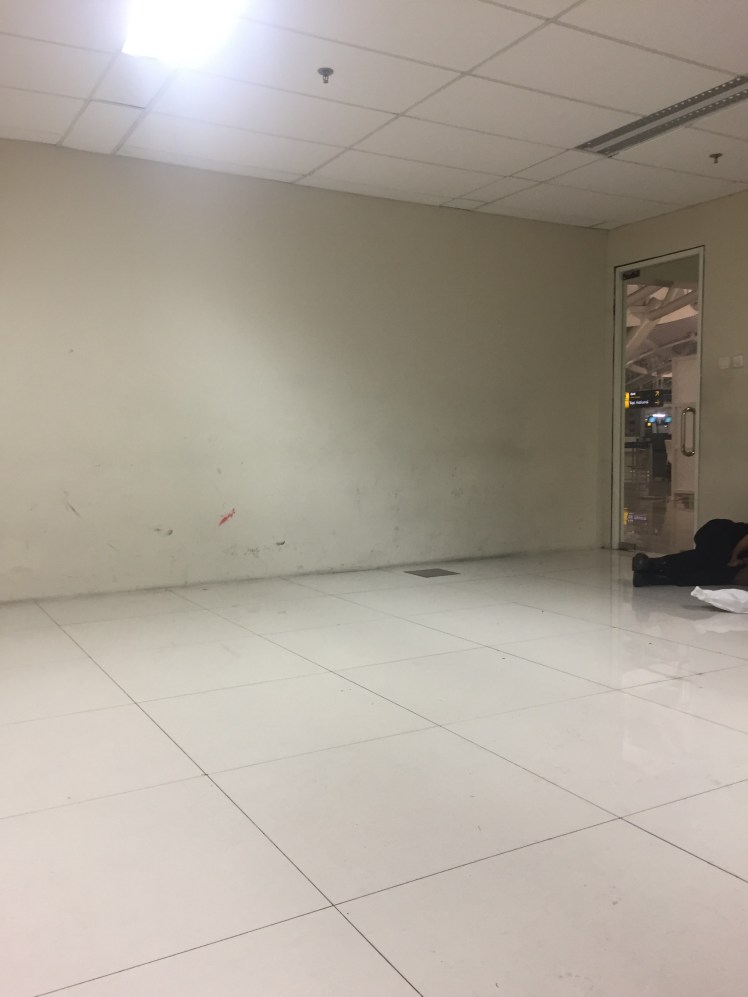 Immigration Holding Room at Denpasar International Airport in Bali