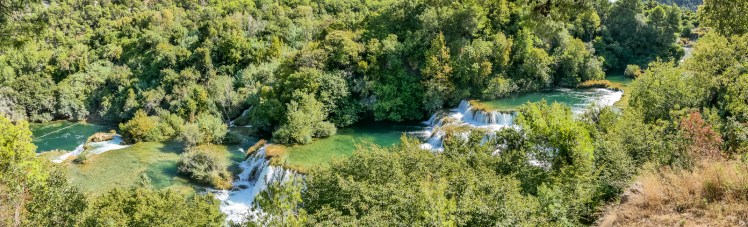Krka waterfalls in Croatia