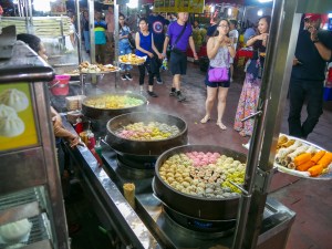 Dumplings at Jalan Alar food street