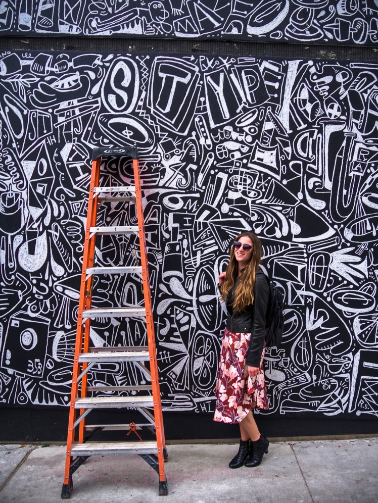 Black and white wall Austin