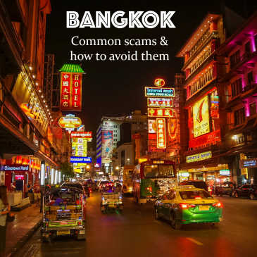 Bangkok ChinaTown at night