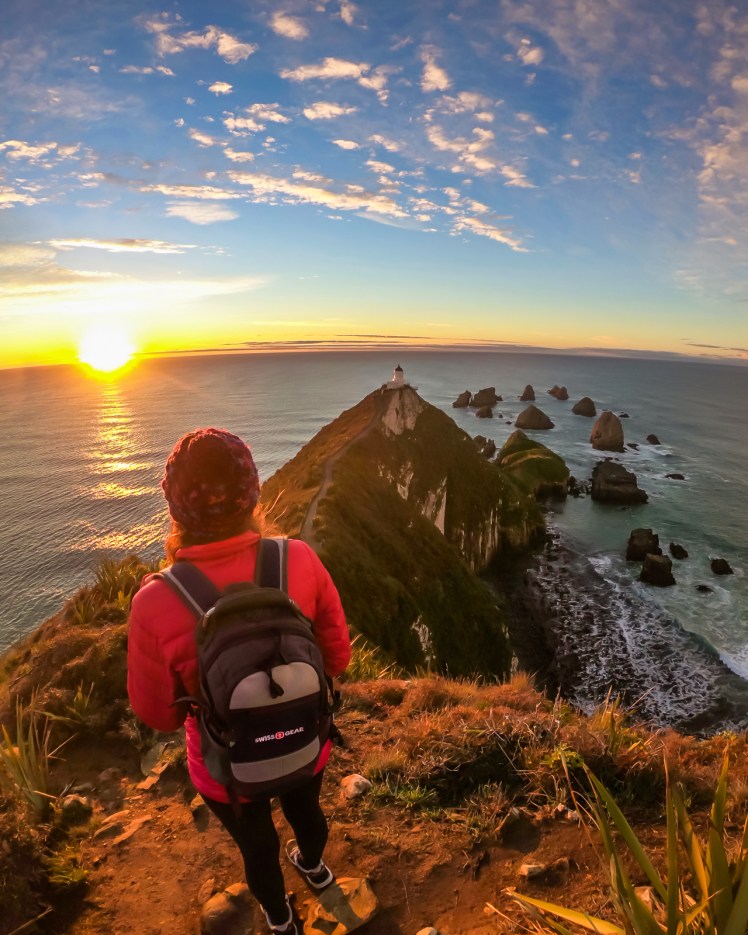 Sunrise at Nugget Point Lighthouse