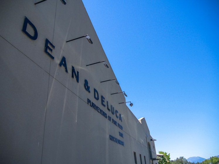 Dean & Deluca market in Napa Valley