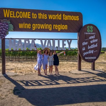 Welcome to Napa Valley sign