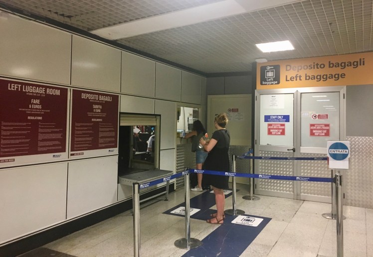 Luggage Storage Rome Airport. Left Luggage. go4theglobe.jpg