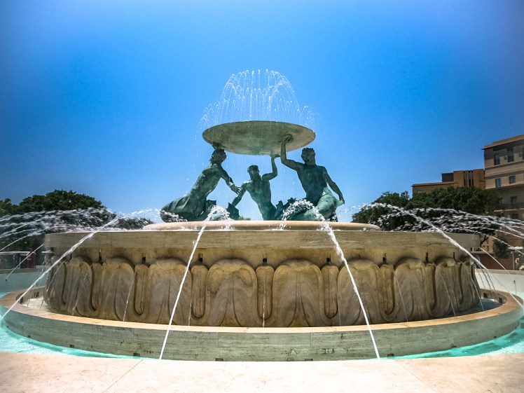 Triton Fountain, Valletta, Malta