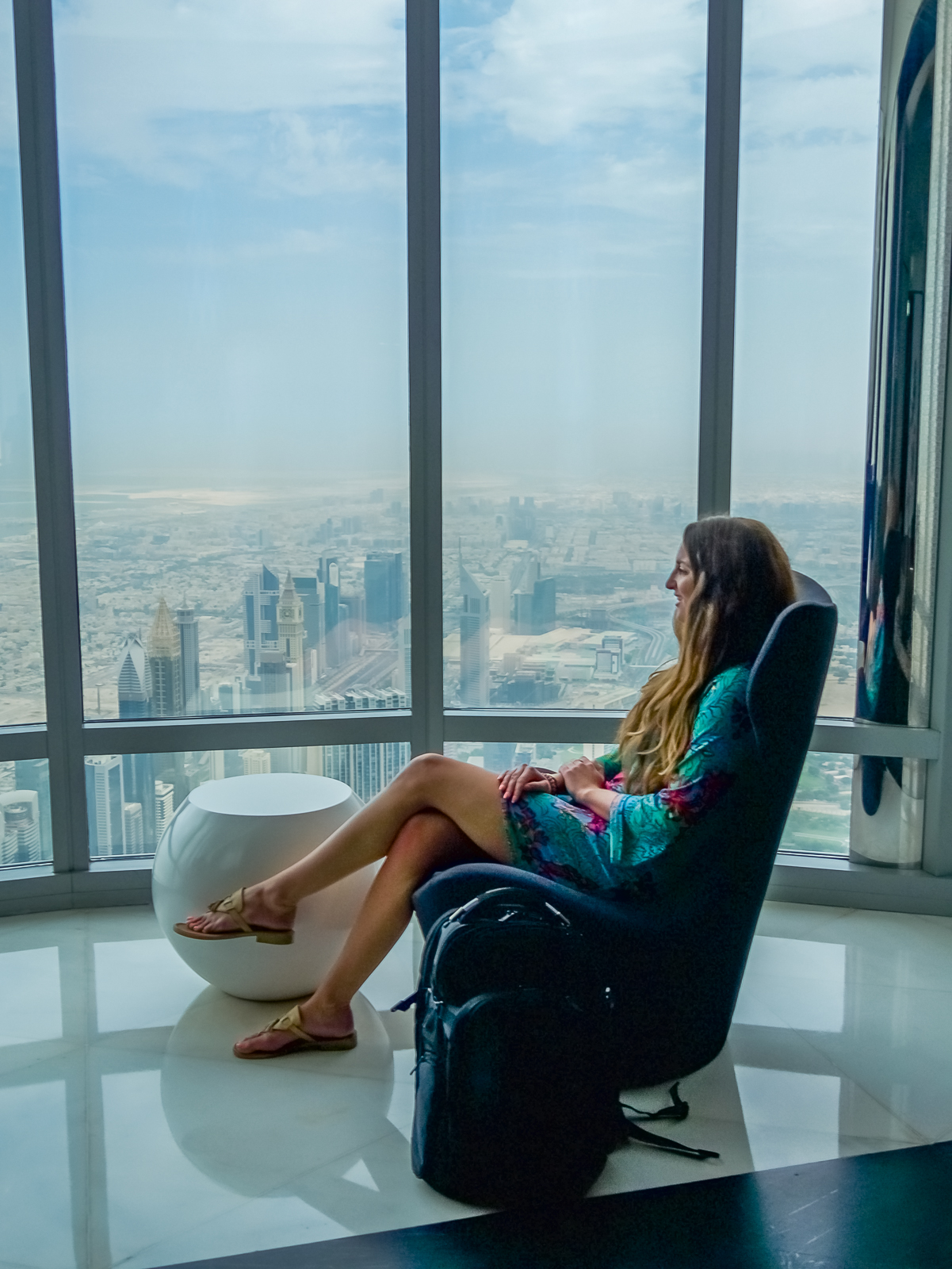 Inside VIP Lounge on Floor 148 Burj Khalifa