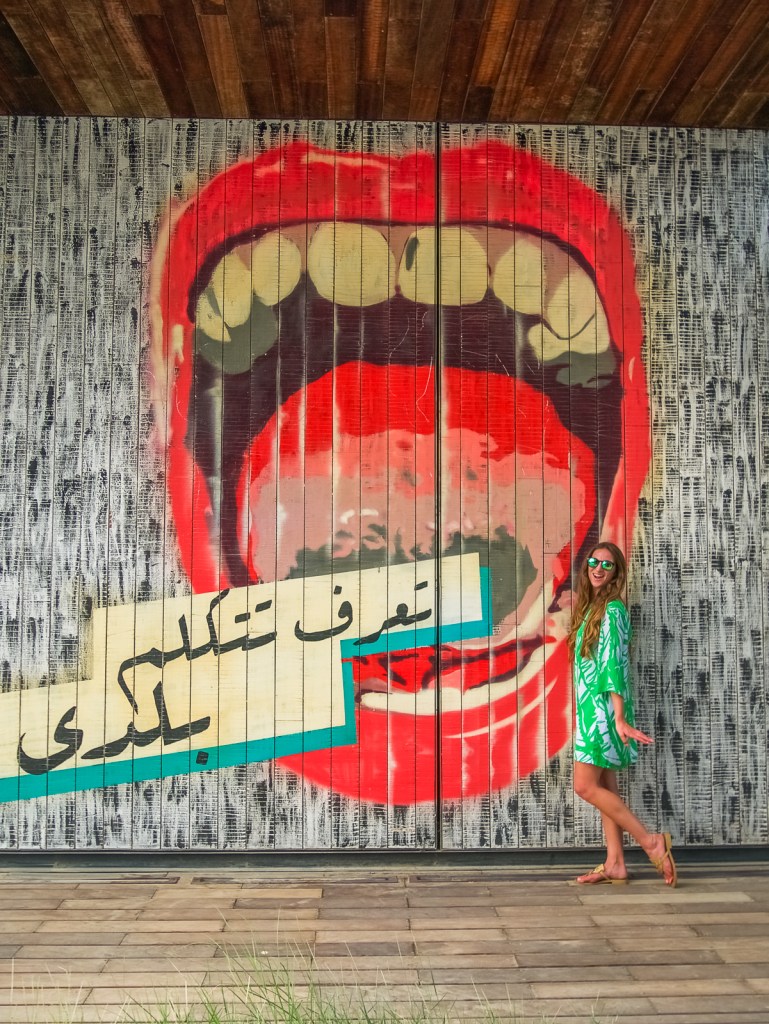 Mouth mural