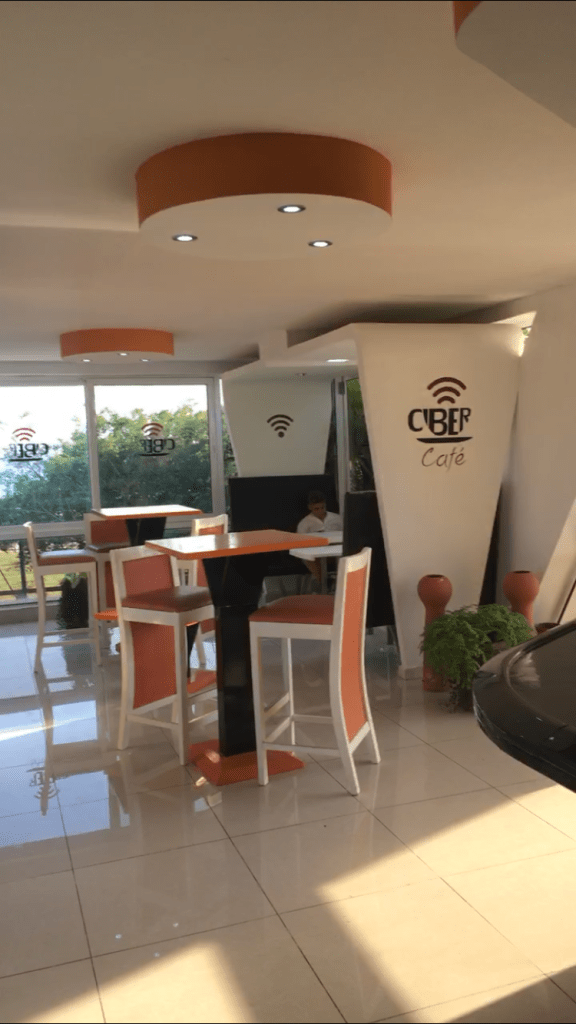 Ciber Cafe in Varadero, Cuba